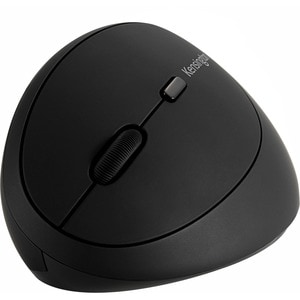 Kensington ProFit Left-Handed Ergo Wireless Mouse - Wireless - Black - USB - 1600 dpi - Scroll Wheel - 6 Button(s) - Left-