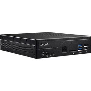 Shuttle XPC slim DH410S Barebone System - Slim PC - Socket LGA-1200 - 1 x Processor Support - Intel H410 Chip - 64 GB DDR4