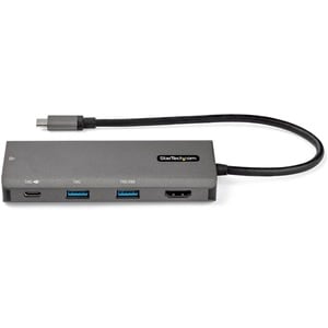 StarTech.com USB 3.1 (3.1 Gen 2) Type C Docking Station for Notebook/Tablet/Workstation/Monitor - 100 W - Grey - 1 Display