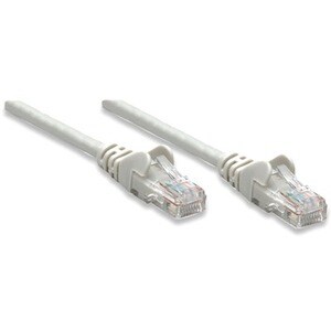 Network Patch Cable, Cat6, 2m, Grey, CCA, U/UTP, PVC, RJ45, Gold Plated Contacts, Snagless, Booted, Lifetime Warranty, Pol