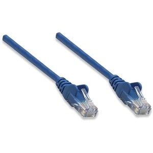 Network Patch Cable, Cat5e, 2m, Blue, CCA, U/UTP, PVC, RJ45, Gold Plated Contacts, Snagless, Booted, Lifetime Warranty - C