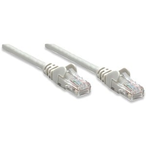 Network Patch Cable, Cat5e, 3m, Grey, CCA, U/UTP, PVC, RJ45, Gold Plated Contacts, Snagless, Booted, Lifetime Warranty, Po