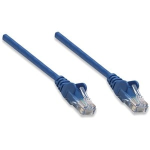 Network Patch Cable, Cat5e, 3m, Blue, CCA, U/UTP, PVC, RJ45, Gold Plated Contacts, Snagless, Booted, Lifetime Warranty, Po