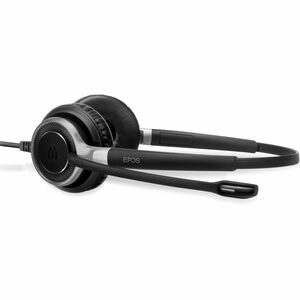 EPOS IMPACT SC 660 Kabel Auf den Ohren Stereo Headset - Schwarz, Silber - Binaural - 50 Hz bis 18 kHz Frequenzgang - 100 c