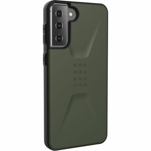 Urban Armor Gear Civilian Rugged Case for Samsung Galaxy S21+, Galaxy S21+ 5G Smartphone - Olive - Drop Resistant, Impact 
