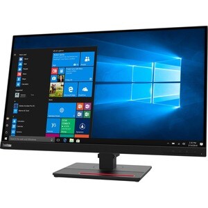 Lenovo ThinkVision T27h-2L 27" Class WQHD LCD Monitor - 16:9 - Raven Black - 68.6 cm (27") Viewable - In-plane Switching (