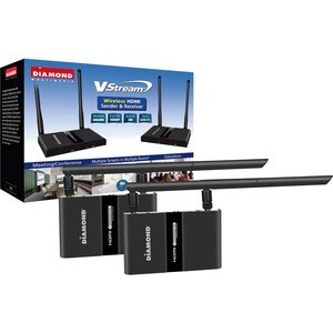 DIAMOND V-Stream VS600 Video Extender Transmitter/Receiver - 2 Input Device - 2 Output Device - 300 ft Range - 1 x HDMI In