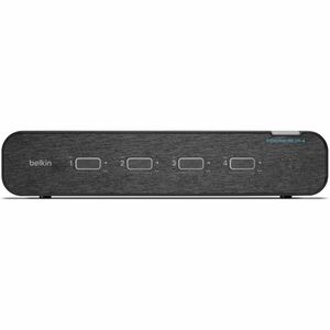 Belkin Secure F1DN204KVM-UN-4 KVM Switchbox - TAA Compliant - 4 Computer(s) - 1 Local User(s) - 4K - 3840 x 2160 - 50 Hz, 