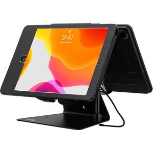 CTA Digital Security Dual-Tablet Kiosk Stand for iPad Air 3 (2019), iPad Pro 10.5 and iPad 10.2 Gen 7th/ 8th/ 9th, Black -