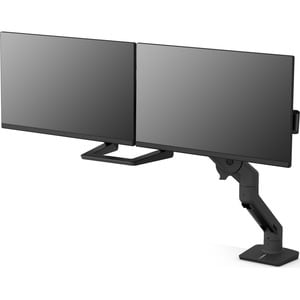 HX DUAL MONITOR ARM IN SCHWARZ TISCHHALTERUNG FUER MONITORE BIS