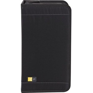 Case Logic 100 Capacity CD Wallet - Wallet - Nylon, Polypropylene - Black - 100 CD