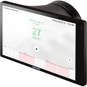 Crestron TSW-770-MSMK-B-S Surface Mount for Touchscreen Monitor, Light Bar - Black Smooth - Plastic