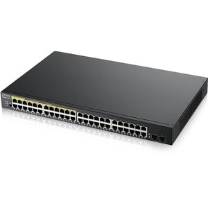 ZYXEL GS1900 GS1900-48HPv2 48 Ports Manageable Ethernet Switch - Gigabit Ethernet - 10/100/1000Base-T, 100/1000Base-X - 2 
