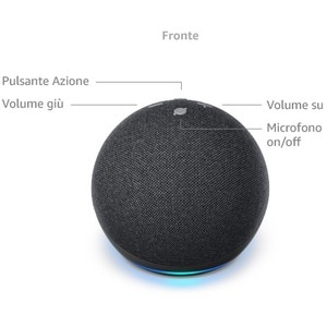 Altavoz inteligente Amazon Echo Dot (4th generation) Bluetooth - Alexa Soportado - Antracita - Tabletop - Conexión inalámb