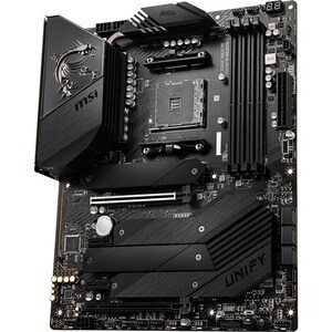 MSI MEG B550 UNIFY Desktop Motherboard - AMD B550 Chipset - Socket AM4 - ATX - 128 GB DDR4 SDRAM Maximum RAM - DIMM, UDIMM