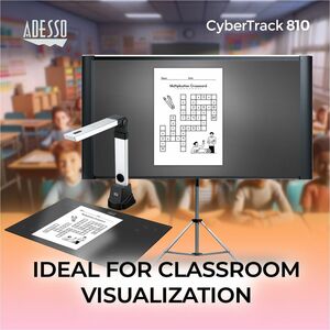 Adesso Cybertrack 810 Document Camera - CMOS - 3.8x Optical Zoom