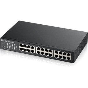 Commutateur Ethernet ZYXEL GS1100 GS1100-24E 24 Ports - Gigabit Ethernet - 100/1000Base-T - 2 Couche supportée - 13 W Powe