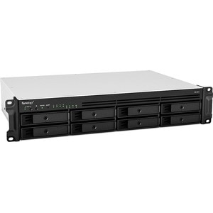 Synology RS1221RP+ SAN/NAS Storage System - AMD Ryzen V1500B Quad-core (4 Core) 2.20 GHz - 8 x HDD Supported - 0 x HDD Ins