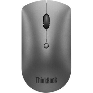 Mouse Lenovo - Bluetooth - Óptico - 3 Botón(es) - Gris hierro - Inalámbrico - 2400 dpi - Simétrico