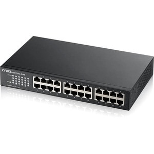 ZYXEL GS1100 GS1100-24E 24 Ports Ethernet Switch - Gigabit Ethernet - 100/1000Base-T - 2 Layer Supported - 13 W Power Cons