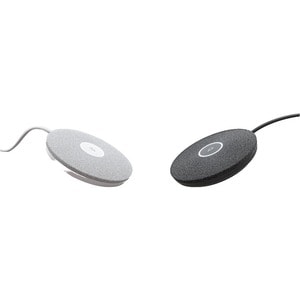 Rally Mic Pod accessory for the Logitech Rally system, Rally Bar and Rally Bar Mini - Off-White
