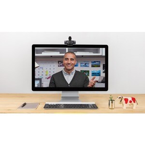 Logitech C920e - Webcam - USB 3.0 - 1920 x 1080 Pixel Videoauflösung - Mikrofon