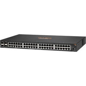 HPE 6100 48G 4SFP+ Switch - 48 Ports - 3 Layer Supported - Modular - 44.20 W Power Consumption - Twisted Pair, Optical Fib