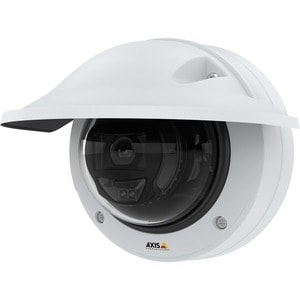 AXIS P3255-LVE 2 Megapixel Outdoor Full HD Network Camera - Color - Dome - White - TAA Compliant - 131.23 ft Infrared Nigh
