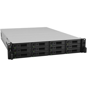 Synology RackStation RS3621XS+ SAN/NAS Storage System - Intel Xeon D-1541 Octa-core (8 Core) 2.10 GHz - 12 x HDD Supported