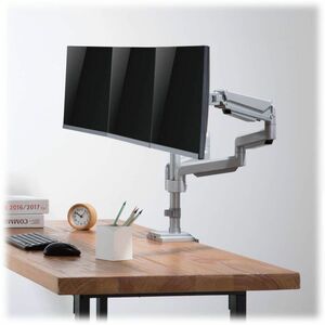Tripp Lite series DDR1730TAL Desk Mount for Flat Panel Display, Monitor, HDTV - Silver - 3 Display(s) Supported - 30" Scre