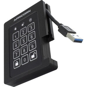 Apricorn ASSD-3PL256-4TBF 4 TB Rugged Solid State Drive - External - USB 3.0