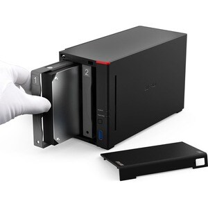 Buffalo LinkStation 720D 16TB Hard Drives Included (2 x 8TB, 2 Bay) - Hexa-core (6 Core) 1.30 GHz - 2 x HDD Supported - 2 