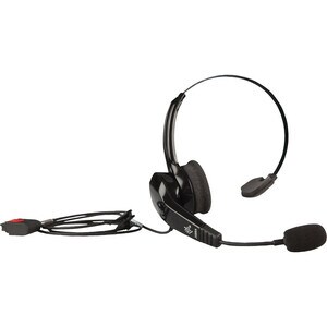 Zebra Wireless Behind-the-neck, Over-the-head Mono Headset - Monaural - Supra-aural - Bluetooth - 50 Hz to 8 kHz - Noise C