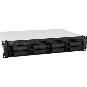 Synology RackStation RS1221+ 8 x Gesamtzahl Einschübe SAN/NAS-Speichersystem - AMD Ryzen V1500B Quad-Core 2,20 GHz - 4 GB 
