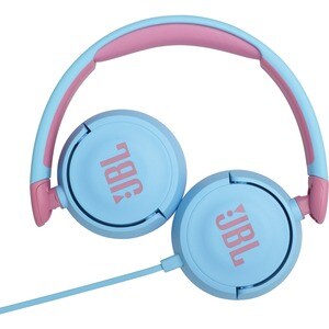 JBL Wired Over-the-head Stereo Headset - Pink, Blue - Binaural - Circumaural - 32 Ohm - 20 Hz to 20 kHz - Mini-phone (3.5mm)