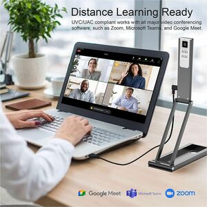 Adesso 4K 11-Megapixel Dual Mode Document Camera and Webcam - 0.33" CMOS