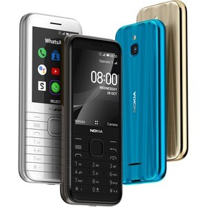 Nokia 8000 4G TA-1305 4 GB Funcionalidades para telemóvel - 7.1 cm (2.8") LCD TFT de matriz ativa QVGA 320 x 240 - Cortex 