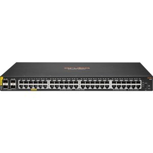 Aruba 6100 48 Ports Ethernet Switch - 3 Layer Supported - Modular - 45 W Power Consumption - 370 W PoE Budget - Twisted Pa