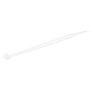 StarTech.com 1000 Pack 4" Cable Ties - White Small Nylon/Plastic Zip Ties Adjustable Network Cable Wraps UL TAA - Cable Ti