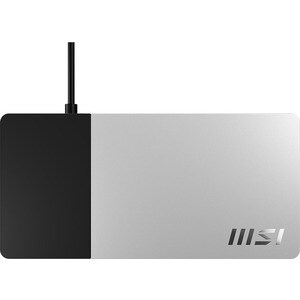 MSI PC Docking Station Gen2 USB-C 100W PD Charging. - for Notebook - 100 W - USB Type C - 3 Displays Supported - 4K - 3840