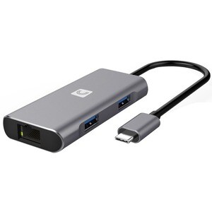 Comprehensive VersaHub VHUB-USBC2A1CN USB Hub - USB 3.2 (Gen 2) Type C - External - 4 USB Port(s) - 1 Network (RJ-45) Port
