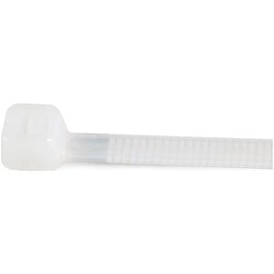 StarTech.com CBMZT8NK. Typ: Lösbarer Kabelbinder, Materialien: Nylon, Kunststoff, Produktfarbe: Weiß. Länge: 5 mm, Breite: