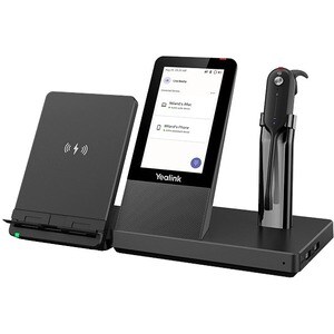 Yealink WH67 UC Kabellos Ohrhörer, Kopfbügel, Nackenbügel Mono Headset - Monaural - Ohraufliegend - 20 Hz bis 10 kHz Frequ