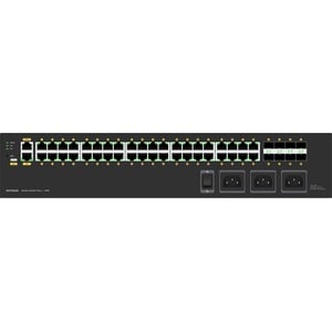 Netgear M4250-40G8XF-PoE++ AV Line Managed Switch - 40 Ports - Manageable - 3 Layer Supported - Modular - 82.60 W Power Co