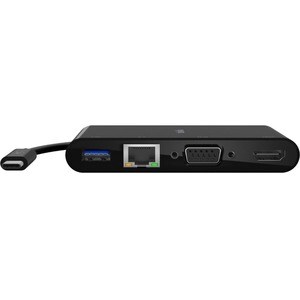 Belkin USB-C 5-in-1 Hub Plus 100W - for Notebook - Charging Capability - 100 W - USB Type C - 4K - 3840 x 2160 - 1 x USB 3