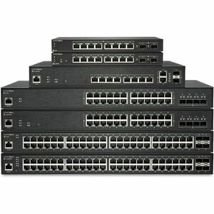 SonicWall SWS14-24 24 Ports Manageable Ethernet Switch - Gigabit Ethernet, 10 Gigabit Ethernet - 1000Base-T, 10GBase-X - 2
