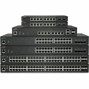 SonicWall SWS12-8POE 8 Ports Manageable Ethernet Switch - Gigabit Ethernet - 1000Base-T, 1000Base-X - 2 Layer Supported - 