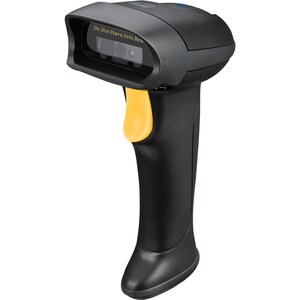 Adesso NuScan 2500TB Logistics, Warehouse Handheld Barcode Scanner - Wireless Connectivity - Black - USB Cable Included - 
