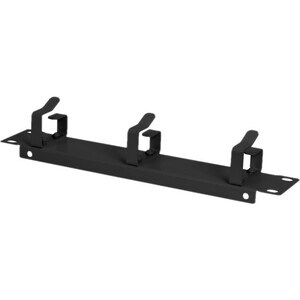 Digitus Kabelführung - Schwarz - 1 Pack Paket - Kabelmanagement-Panel - 1U Rack Height x 10" Panel Width