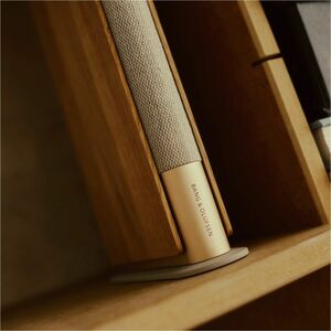 Bang & Olufsen Beosound Emerge Bluetooth Speaker System - Light Oak - Bookshelf, Shelf - 45 Hz to 22 kHz - Wireless LAN